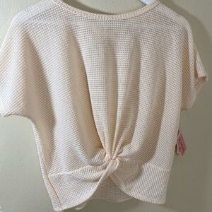 🆕Love Wins. Blouse (Top). Pale Yellow. Sz S.